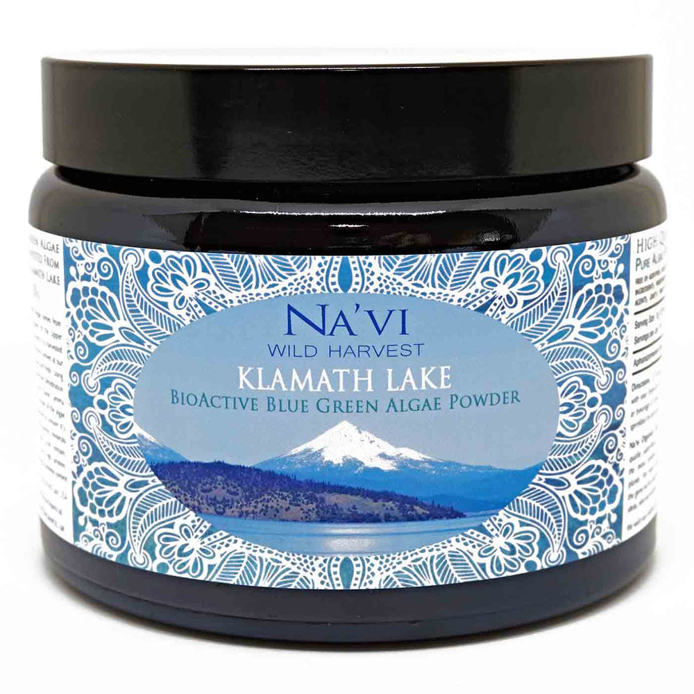 BioActive Blue Green Algae JUICE Powder - Wild Harvested from Klamath Lake - Na'vi Organics