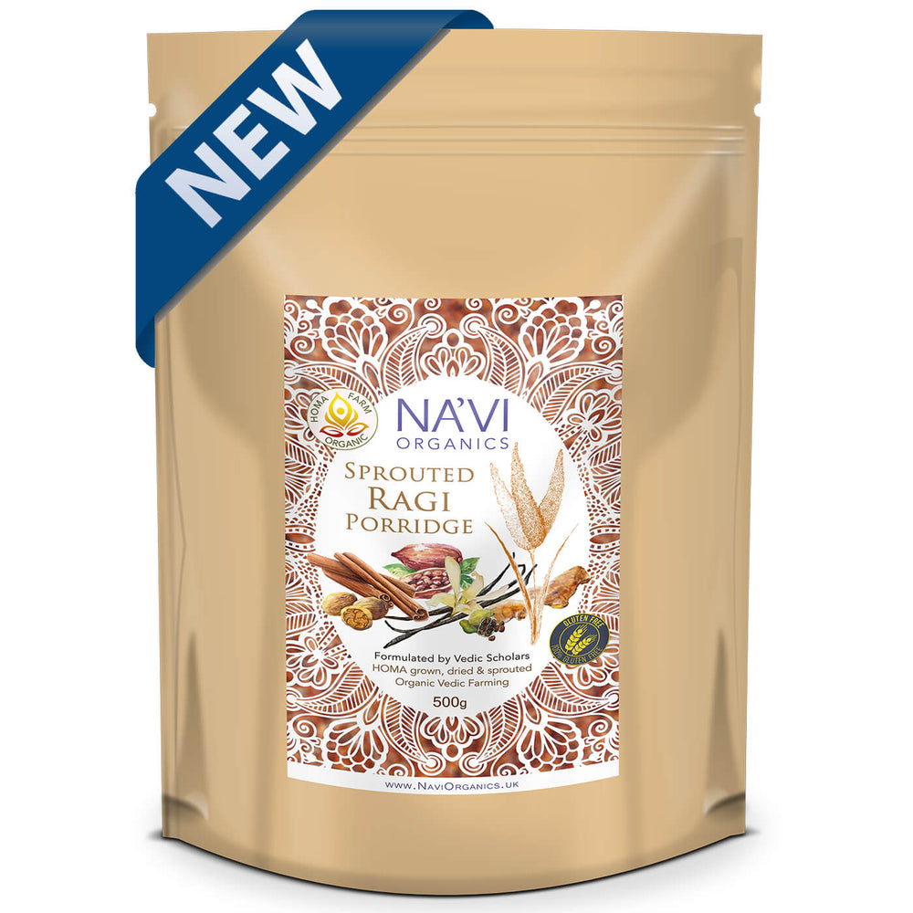 Ragi Porridge Mix | HOMA Organic Grown & Blended |  Gluten Free - Na'vi Organics