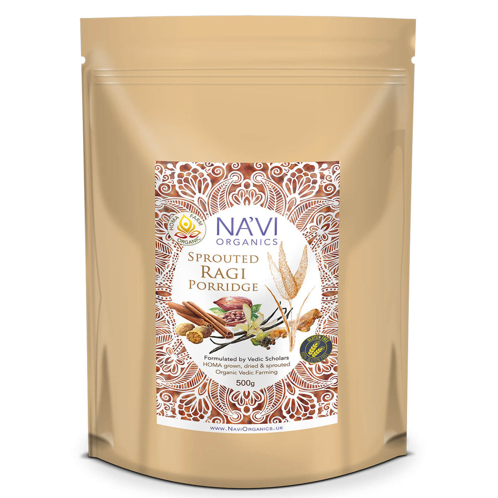 Ragi Porridge Mix | HOMA Organic Grown & Blended |  Gluten Free - Na'vi Organics