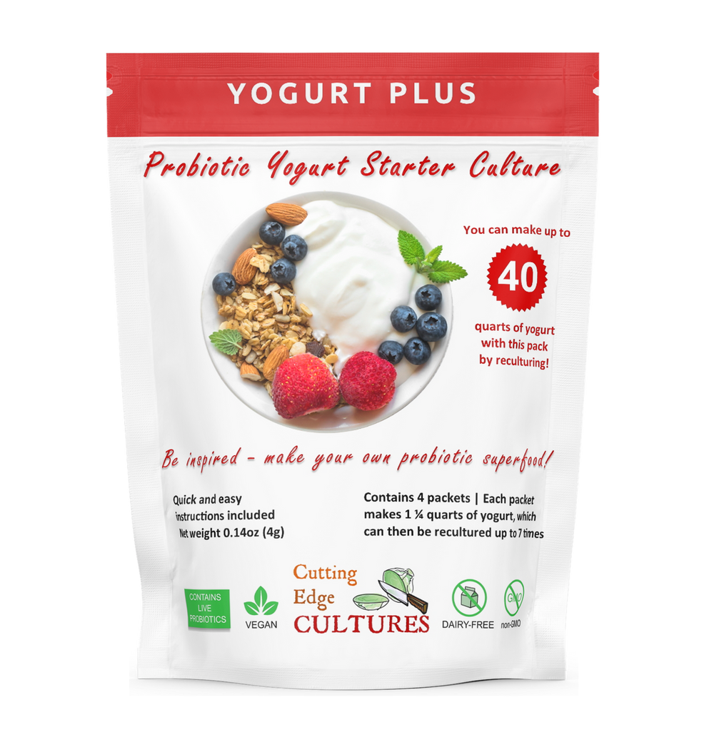 Yogurt Plus Starter - Cutting Edge Cultures - Na'vi Organics