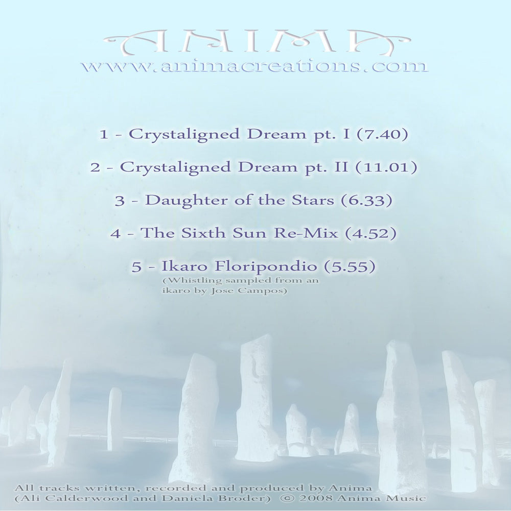 Crystaligned Dreams CD - Na'vi Organics Ltd