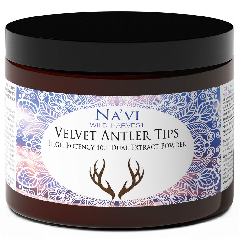 Sika Deer Velvet Antler Tips - Dual Extract Powder - Na'vi Organics