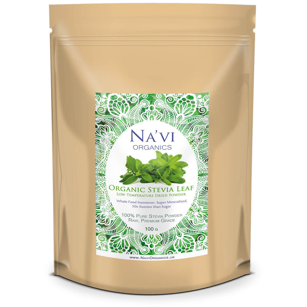 Organic Stevia Rebaudiana Raw Leaf Powder — Na'vi Organics